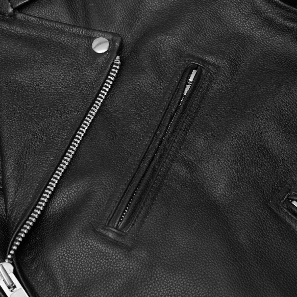 Dawn Rider™ Men's Leather Motorcycle Jacket