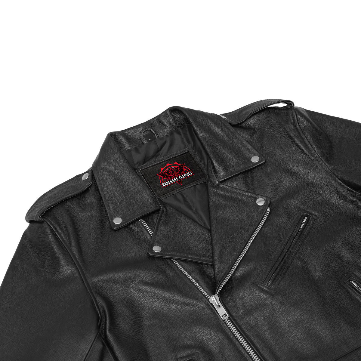 Dawn Rider™ Men's Leather Motorcycle Jacket