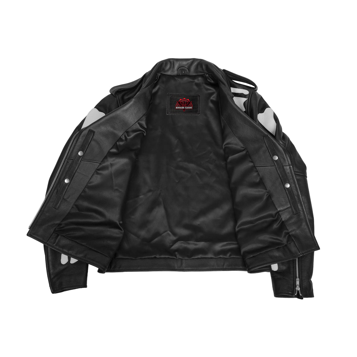 Deathless Women’s Leather Motorcycle Jacket