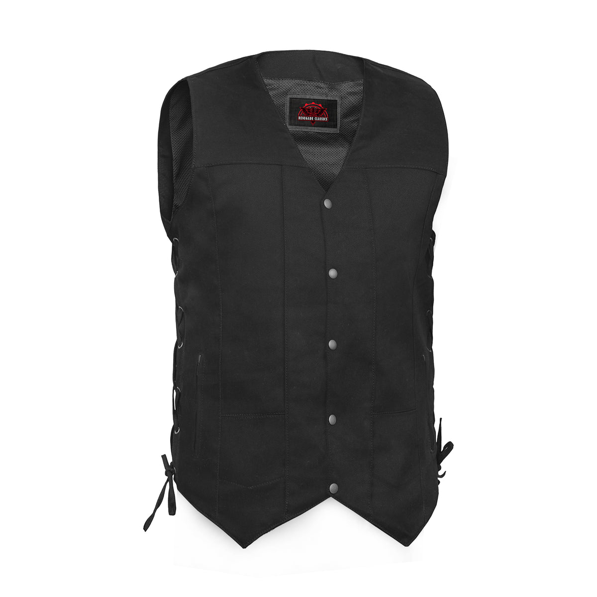 Denhawk™ Mens Denim Motorcycle Vest