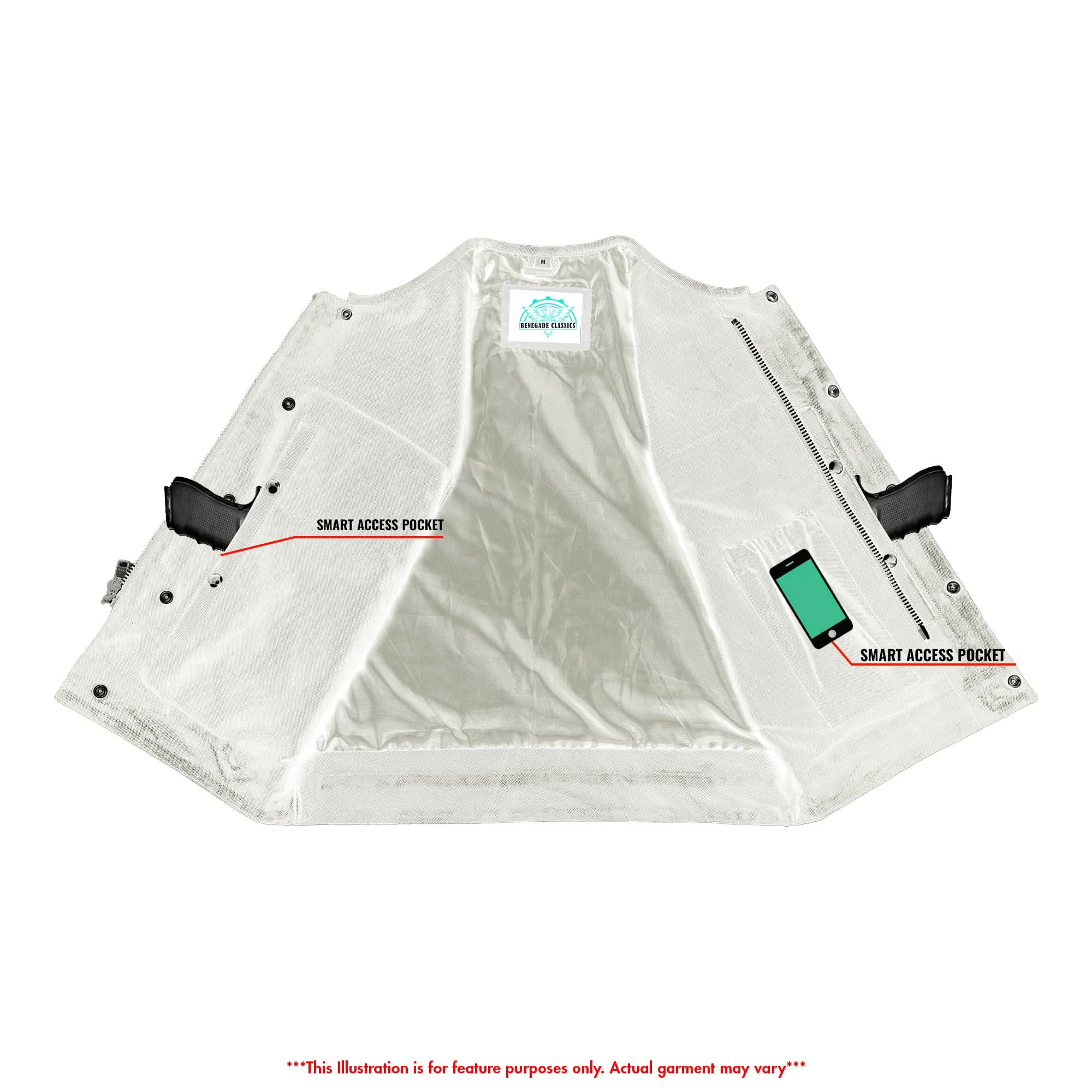 Dune Rider™ - Lowcut Blaze Men's Canvas Vest
