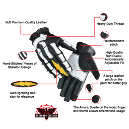 Devil Hands™ Men's Leather Gloves - Renegade Classics