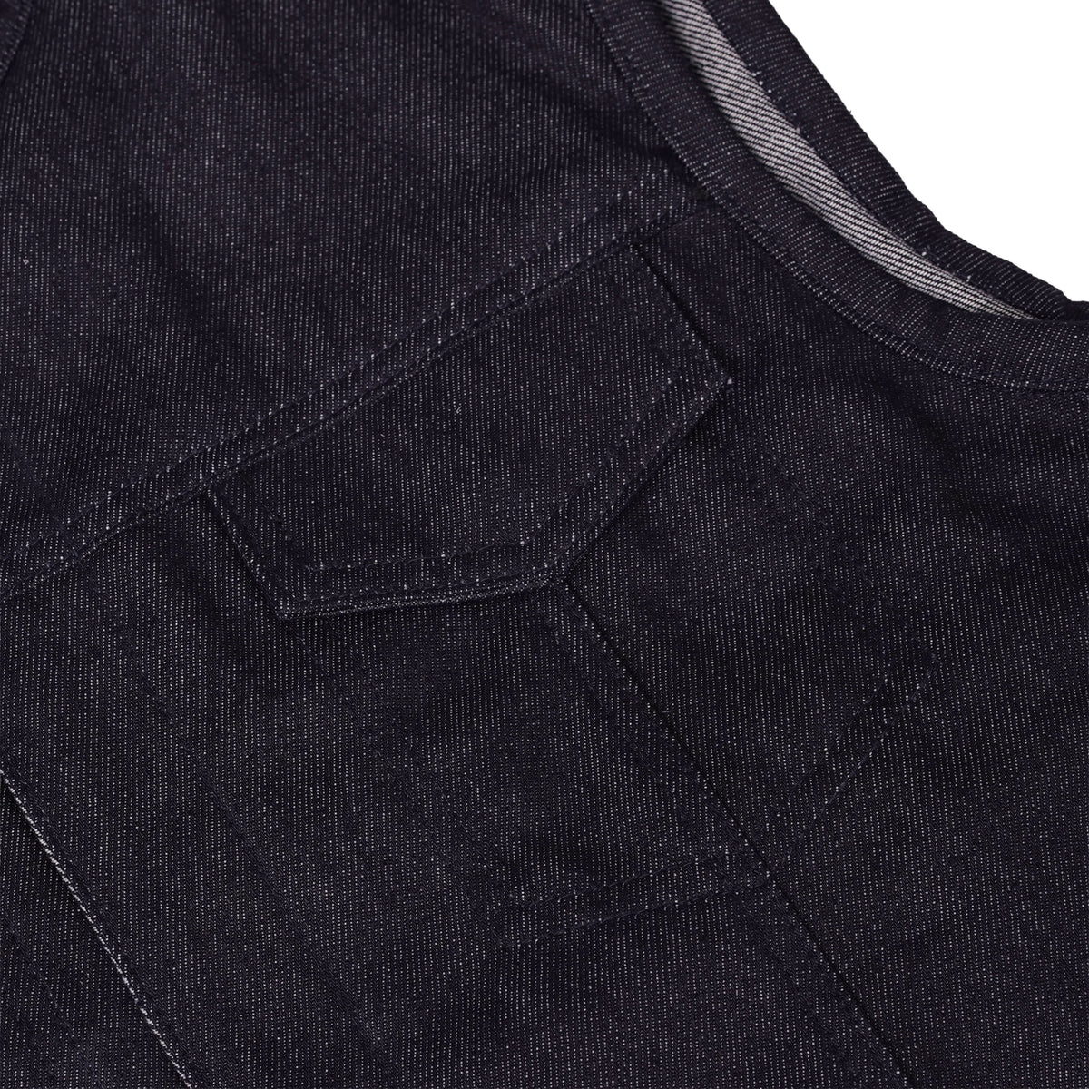 Dirt Nap Mens Denim Motorcycle Vest