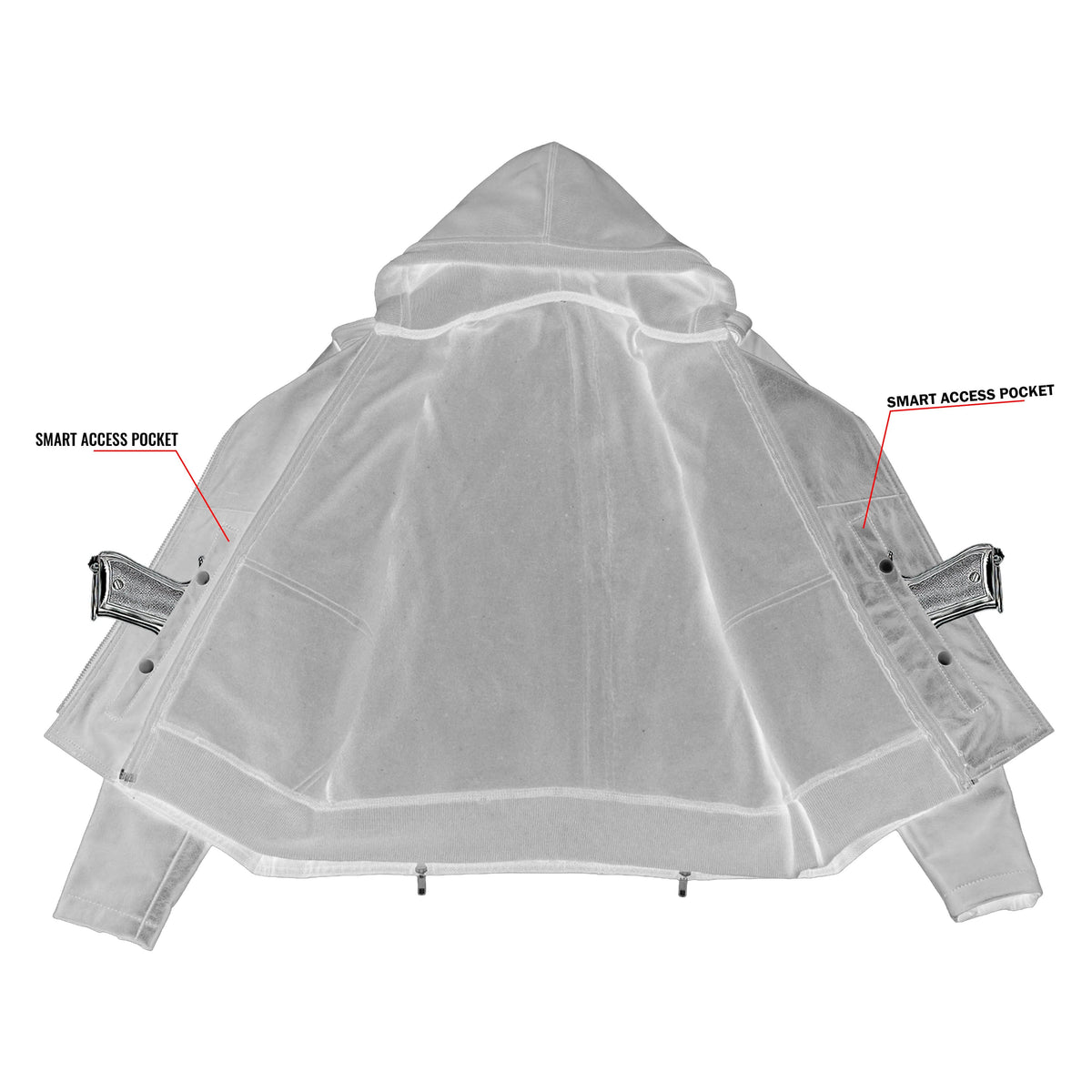DriftCore Women’s Motorcycle Leather Jacket