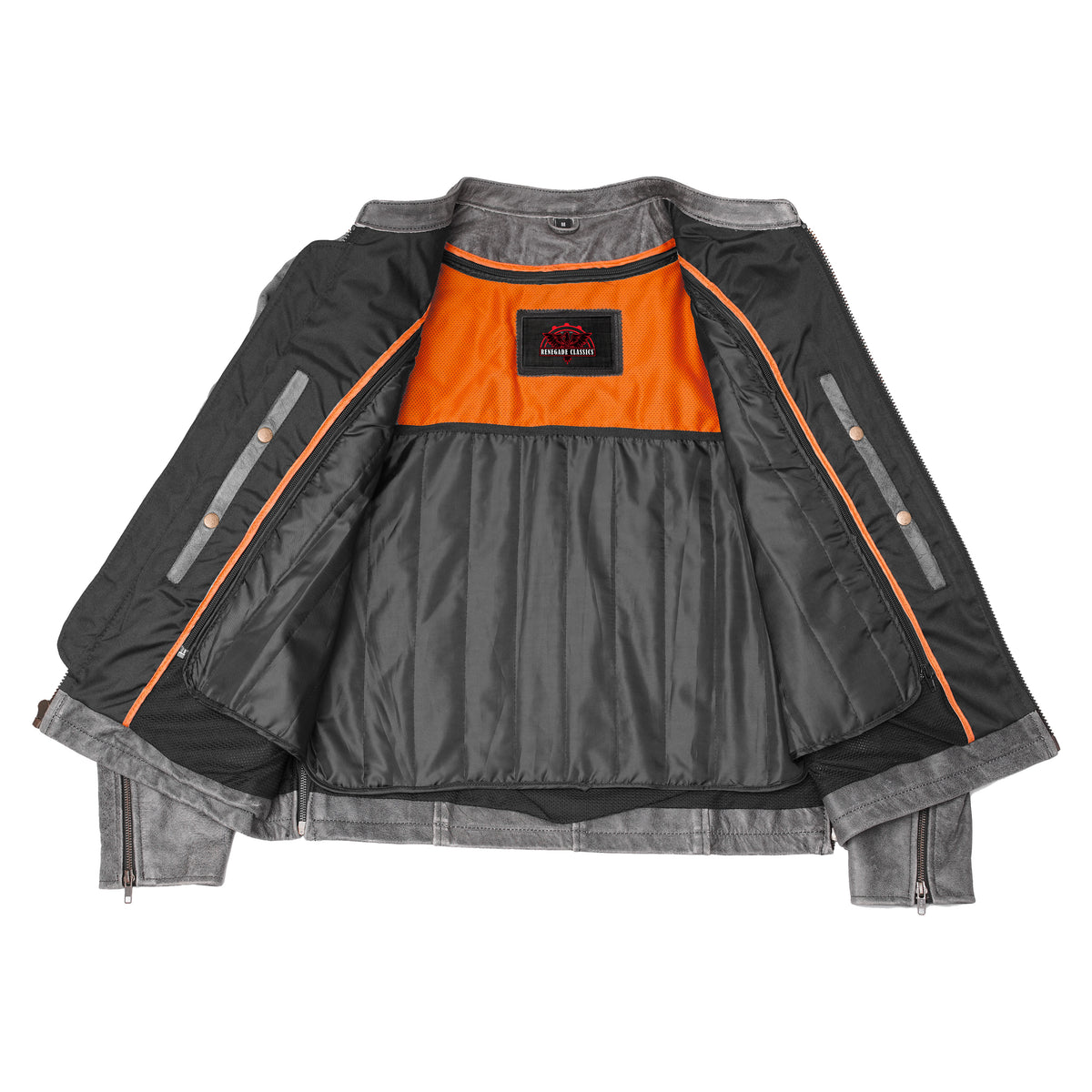 Drifter Men's Leather Motorcycle Jacket