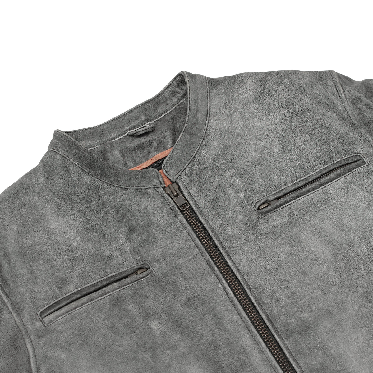 Drifter Men's Leather Motorcycle Jacket