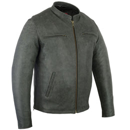 Drifter™ Sporty Leather Motorcycle Jacket