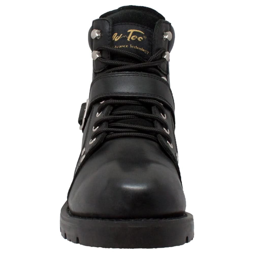 Edgewalker Men's 6" Black Motorcycle Boots