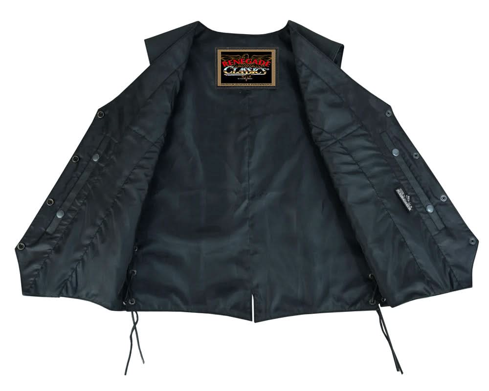 Enchantia™ Womens Leather Motorcycle Vest