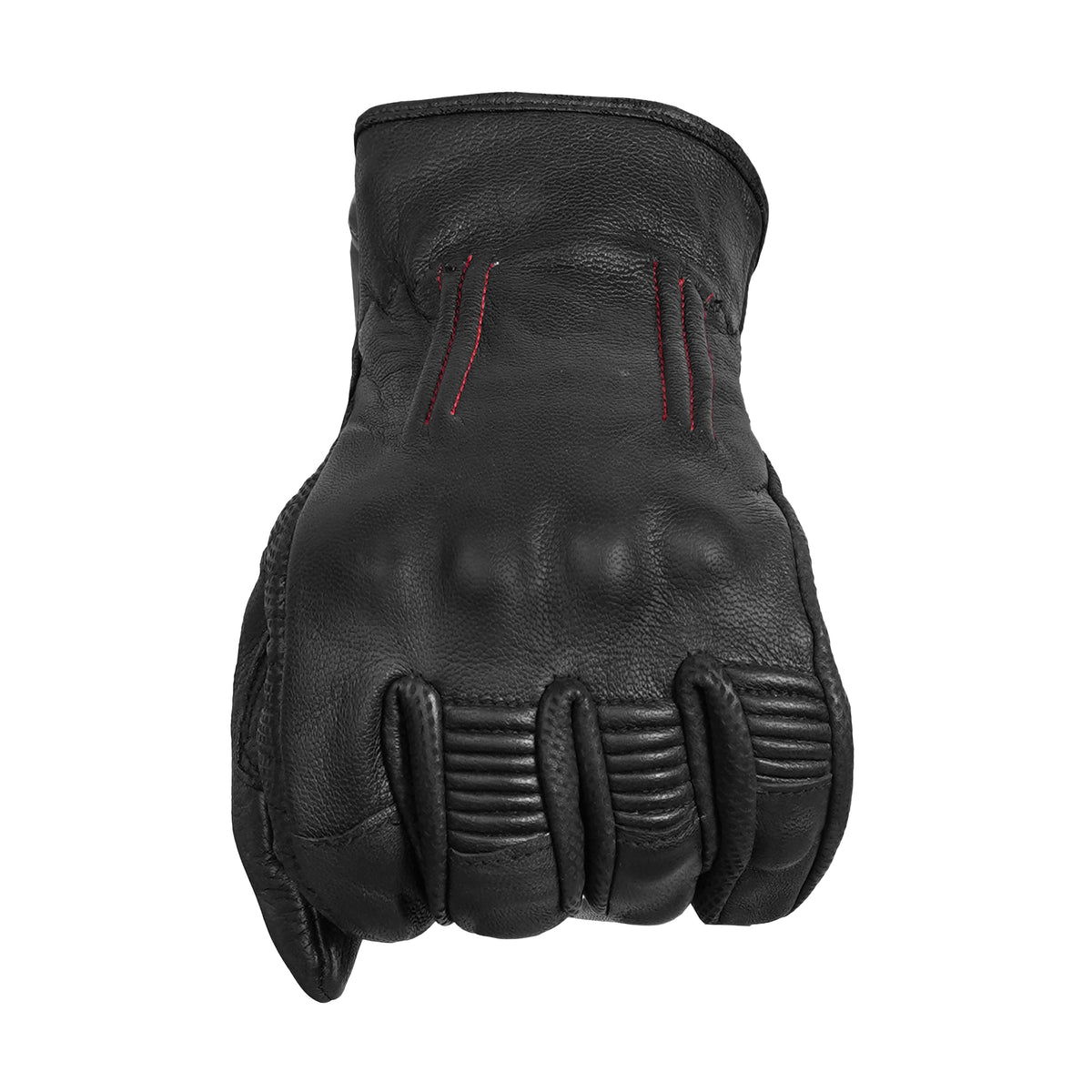 EnduroShield™ Men's leather motorcycle gloves