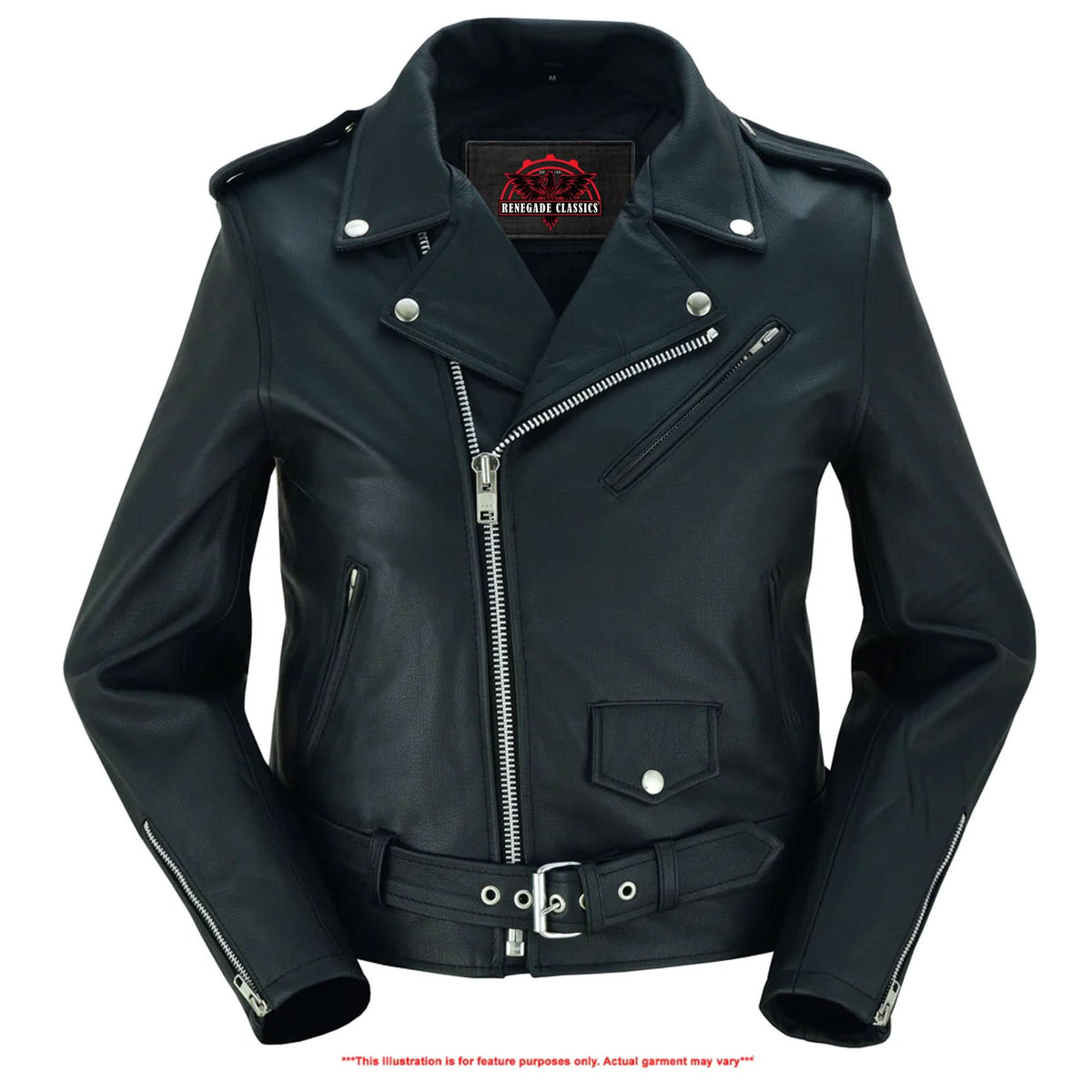 Eternal Ride™ Women's Leather Motorcycle Jacket