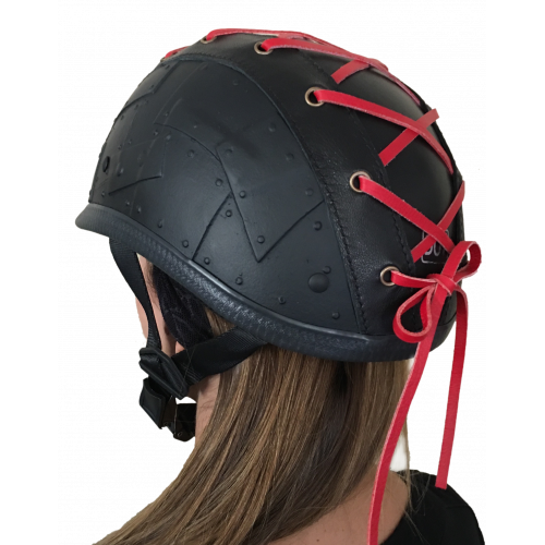 badass womens motorcycle helmets DIAMONDS IN THE RUFF - Girl Women Motorcycle Helmet Cat