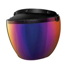 Flip Up Visor- Rainbow