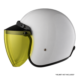 Flip Up Visor- Yellow