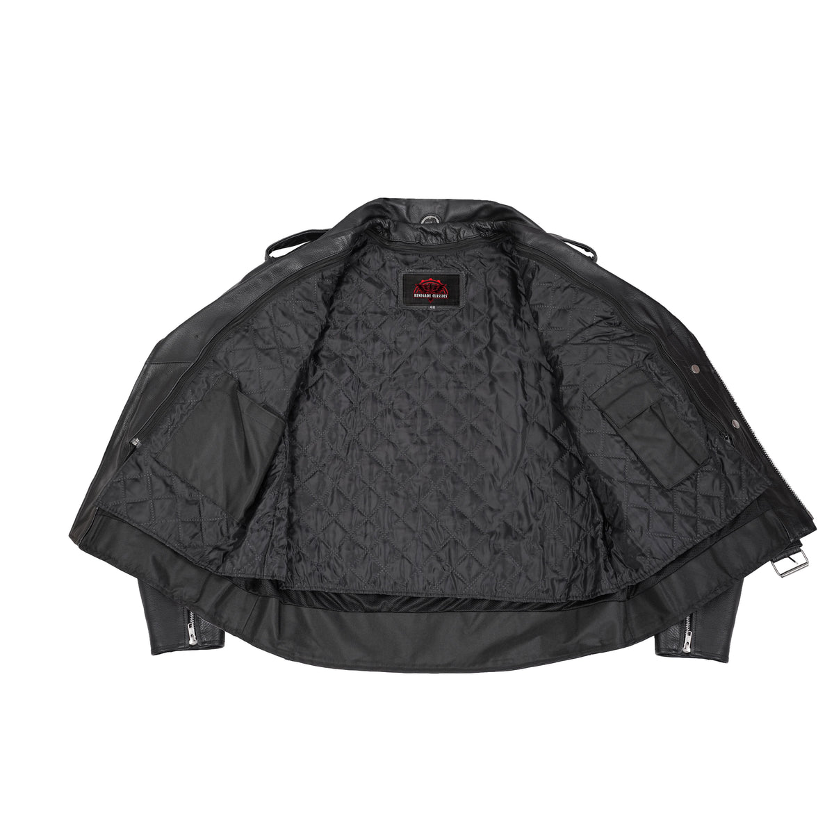 Freedom Rider™ Men's Leather Motorcycle Jacket