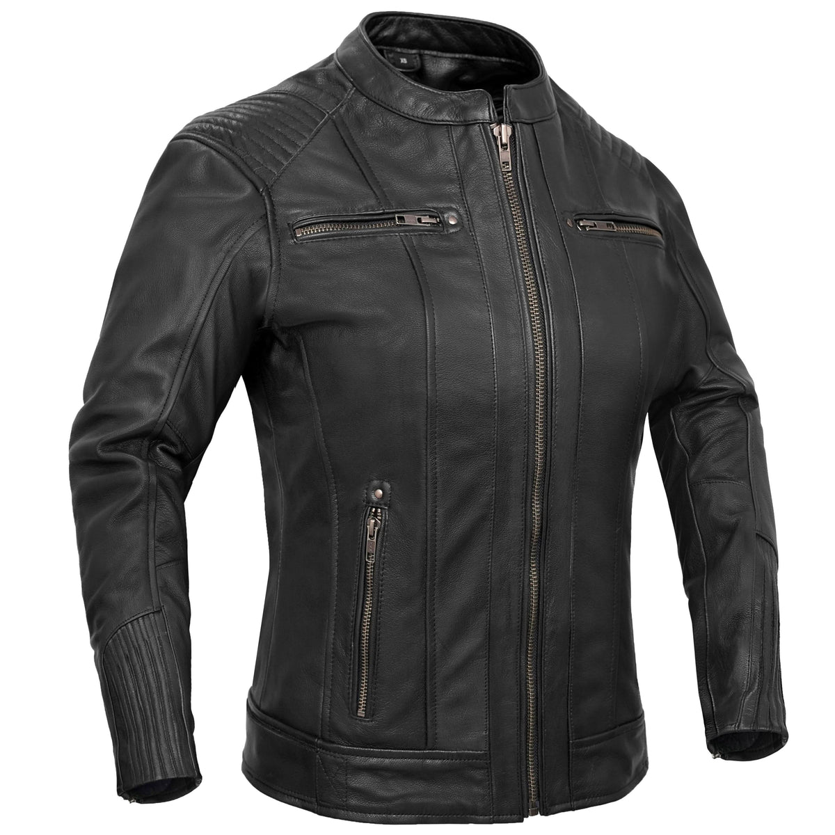 Furyforge Pro Women’s Motorcycle Leather Jacket