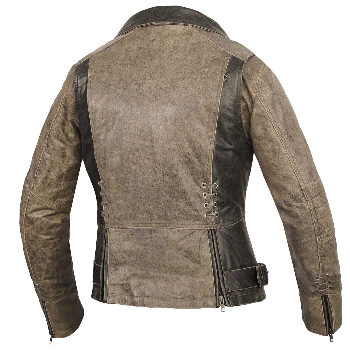 Fusion Flow™ Women's Leather Motorcycle Jacket