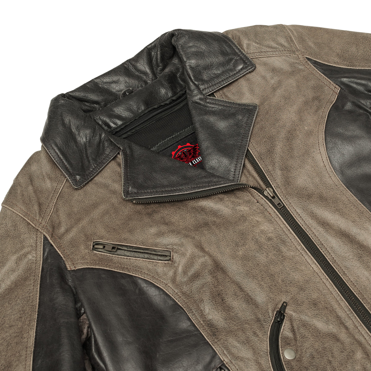 Fusion Flow™ Women's Leather Motorcycle Jacket