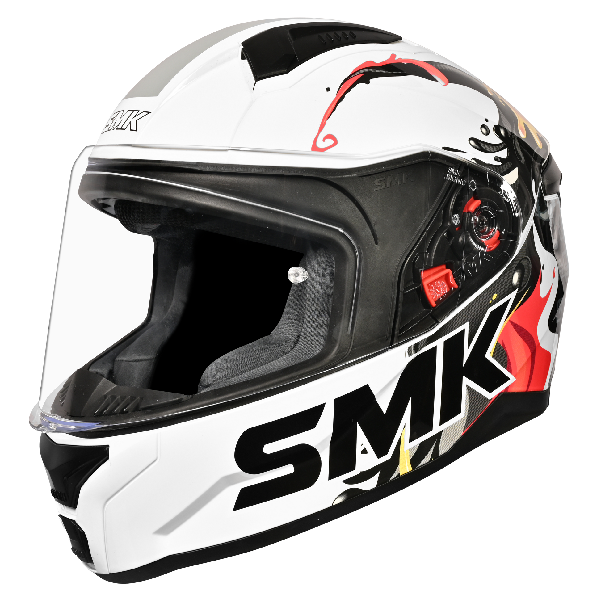 BIONIC YOUTH S01 GL124 BLACK/ORANGE SPLASH P70R