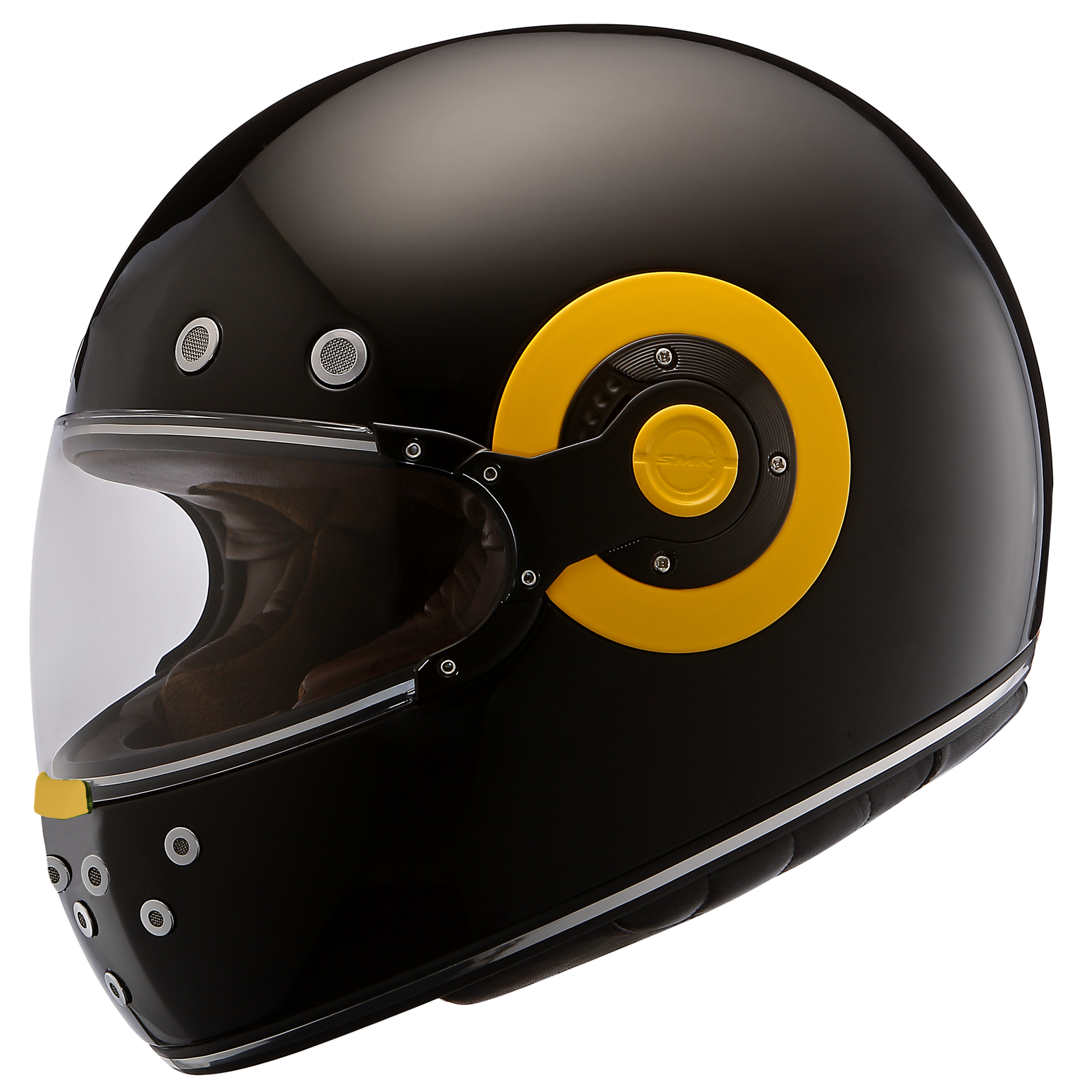 RETRO GL240 BLACK/YELLOW PLATE P70I