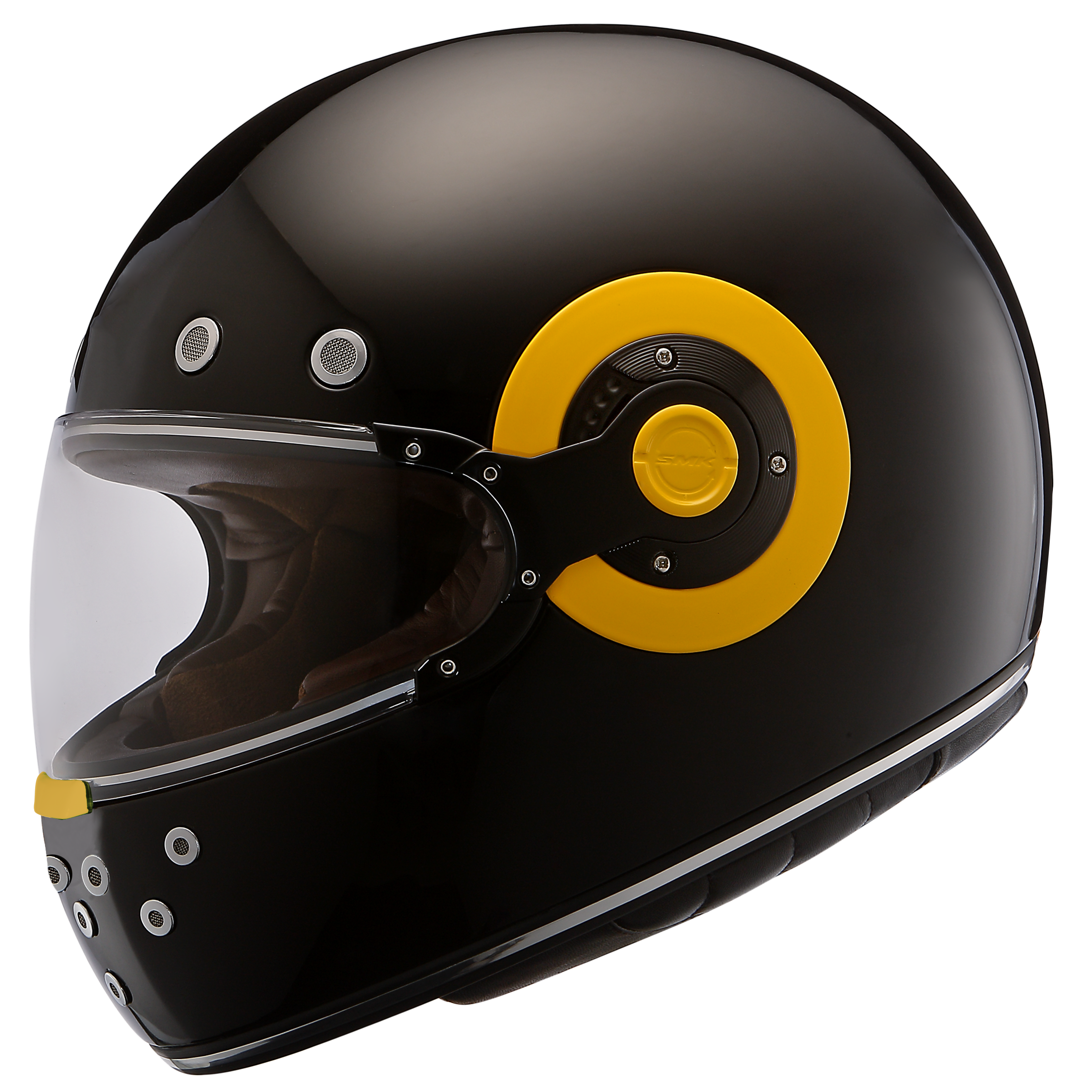 RETRO GL240 BLACK/YELLOW PLATE P70I