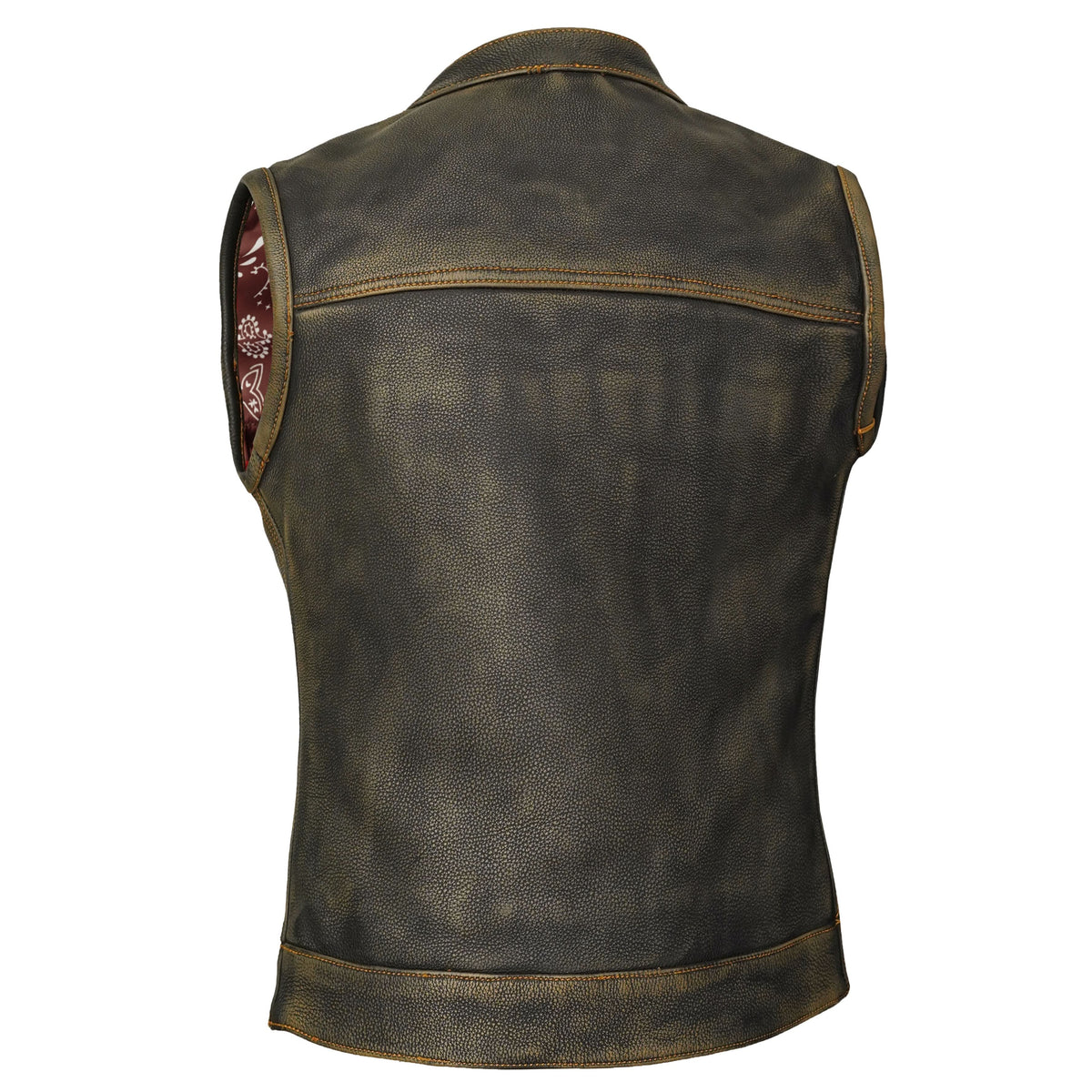 Galaxy Grifter Womens Leather Motorcycle Vest