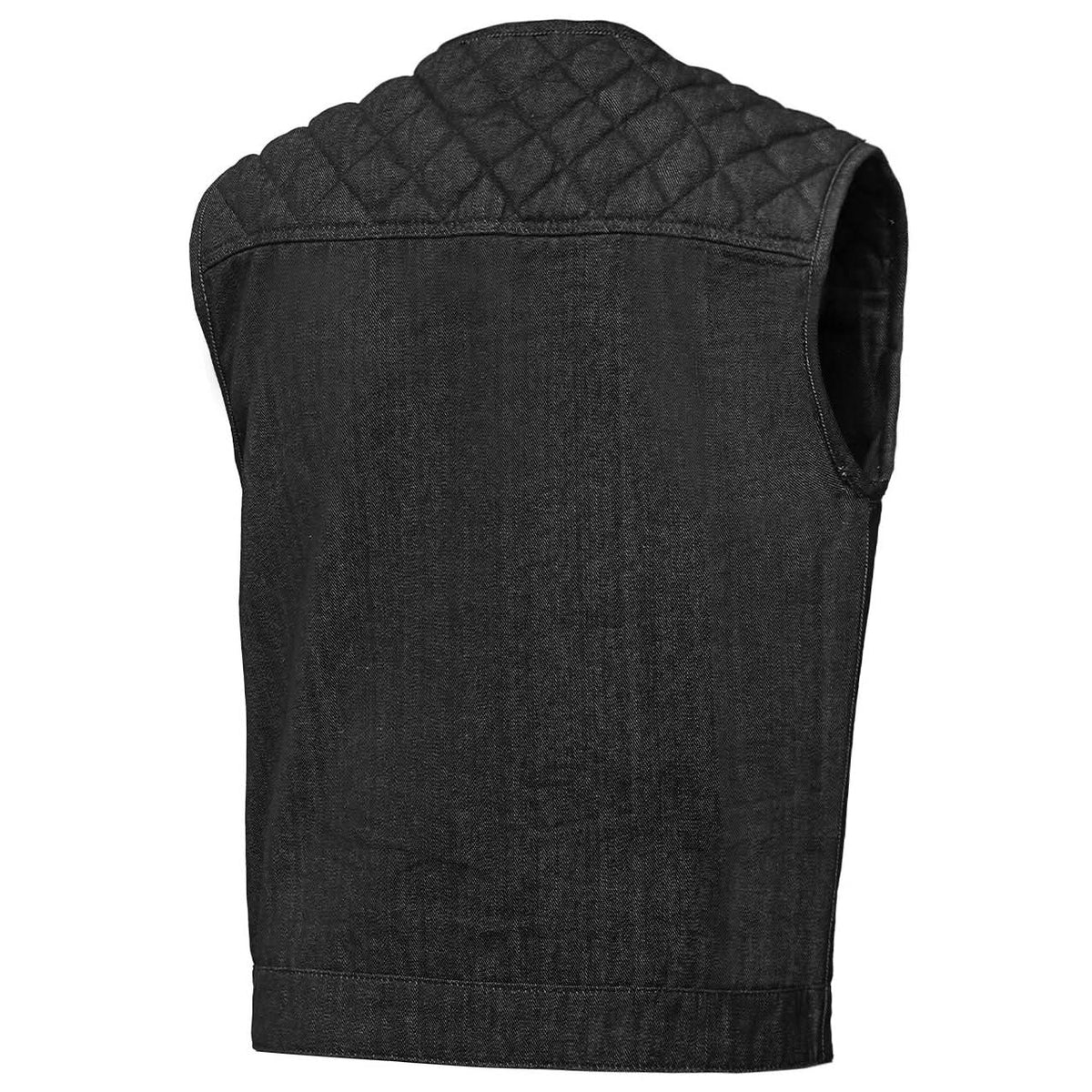Gallant Mens Denim Motorcycle Vest
