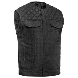 Gallant Mens Denim Motorcycle Vest