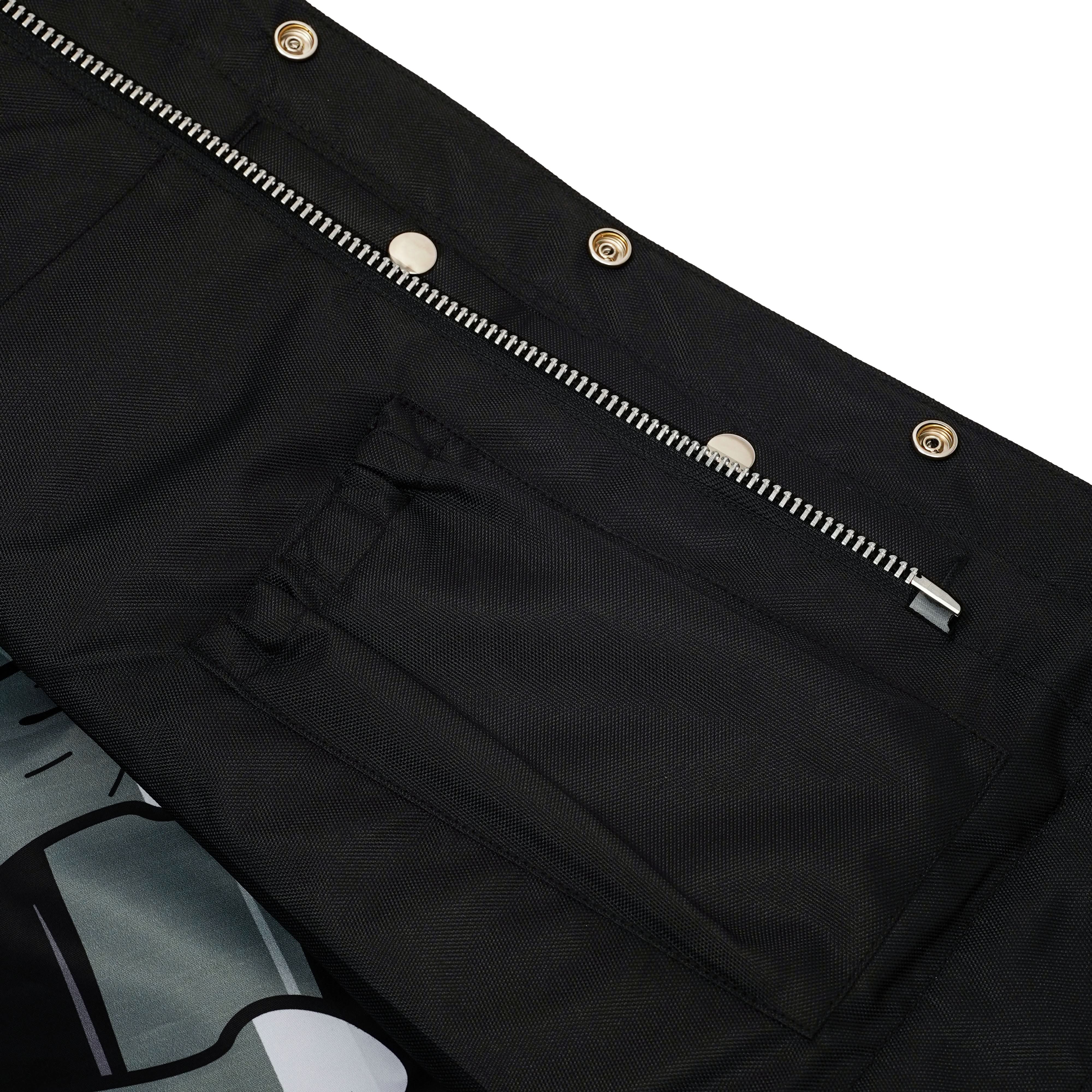 Croc Glare Lowcut Men's Leather Motorcycle Vest