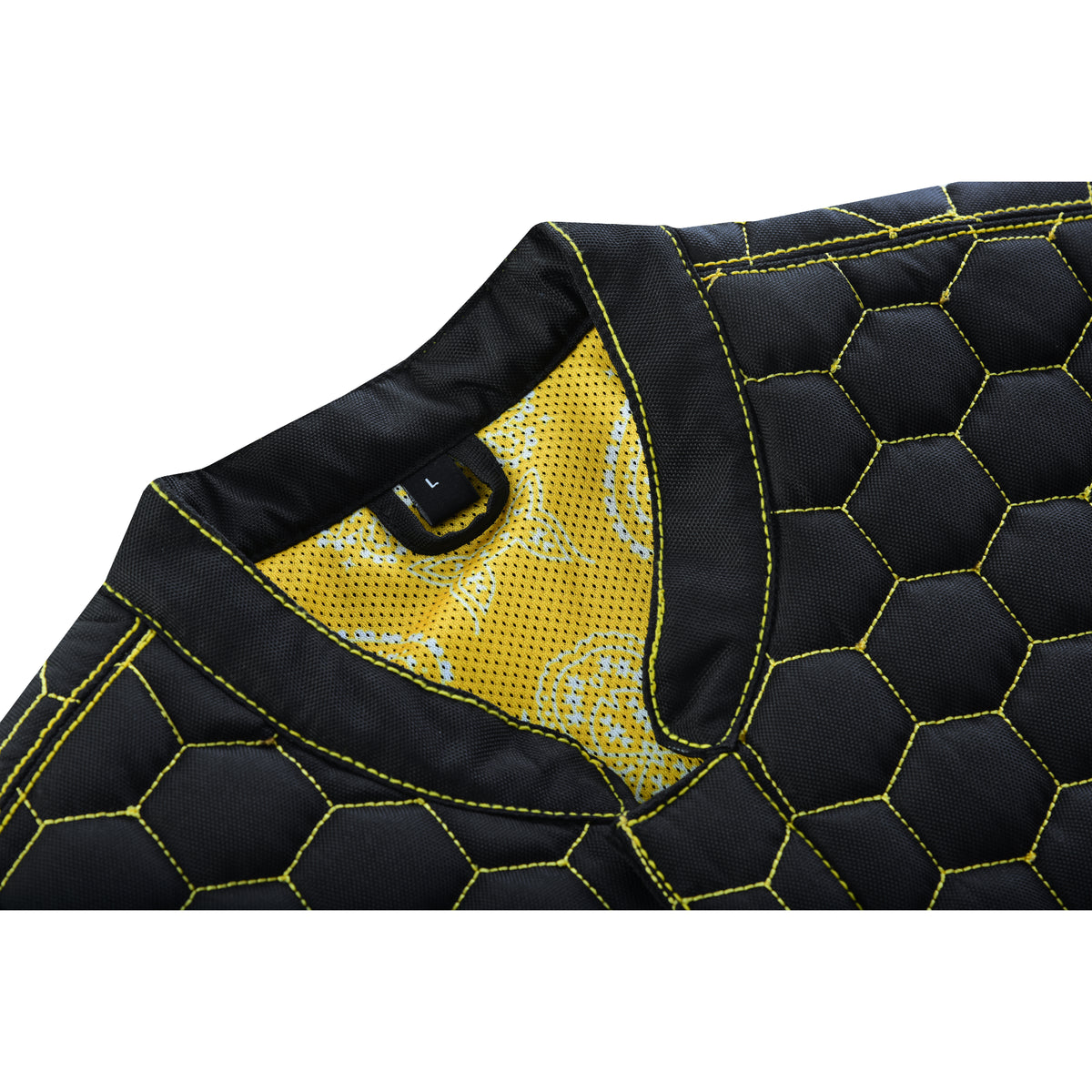 Gloom Gold™ Mens Motorcycle Mesh Vest
