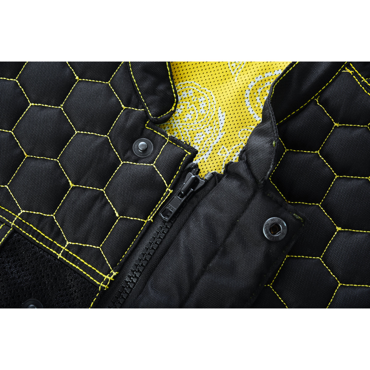 Gloom Gold™ Mens Motorcycle Mesh Vest