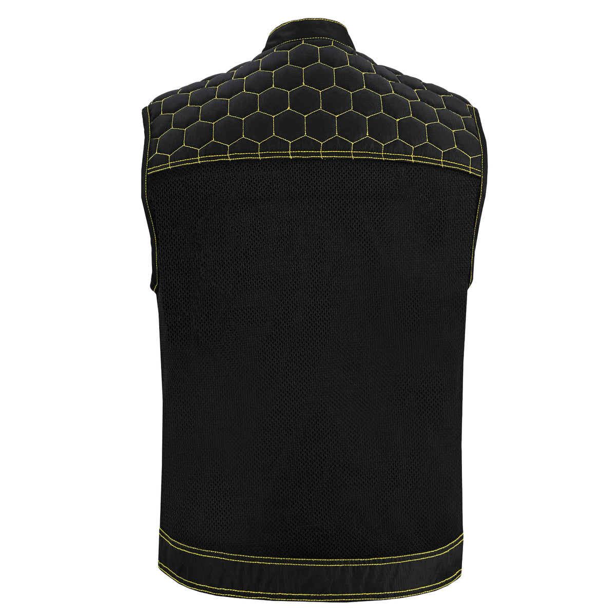 Gloom Gold™ Mens Motorcycle Mesh Vest