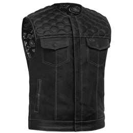 Draven Men’s Leather Vest