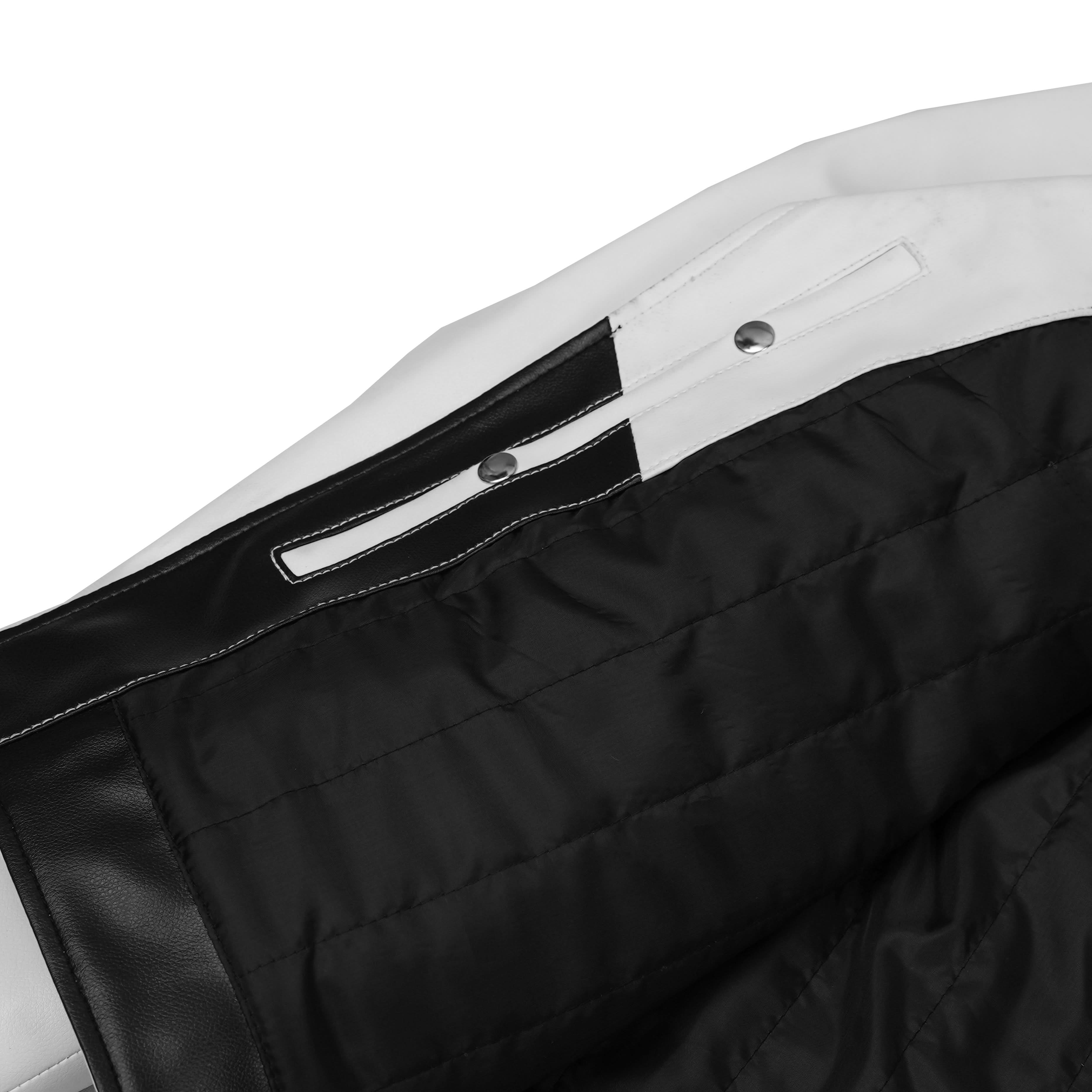 Mono Racer™ Mens Faux Leather Motorcycle Jacket