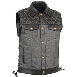 Dark Venture™ Men’s Leather Vest