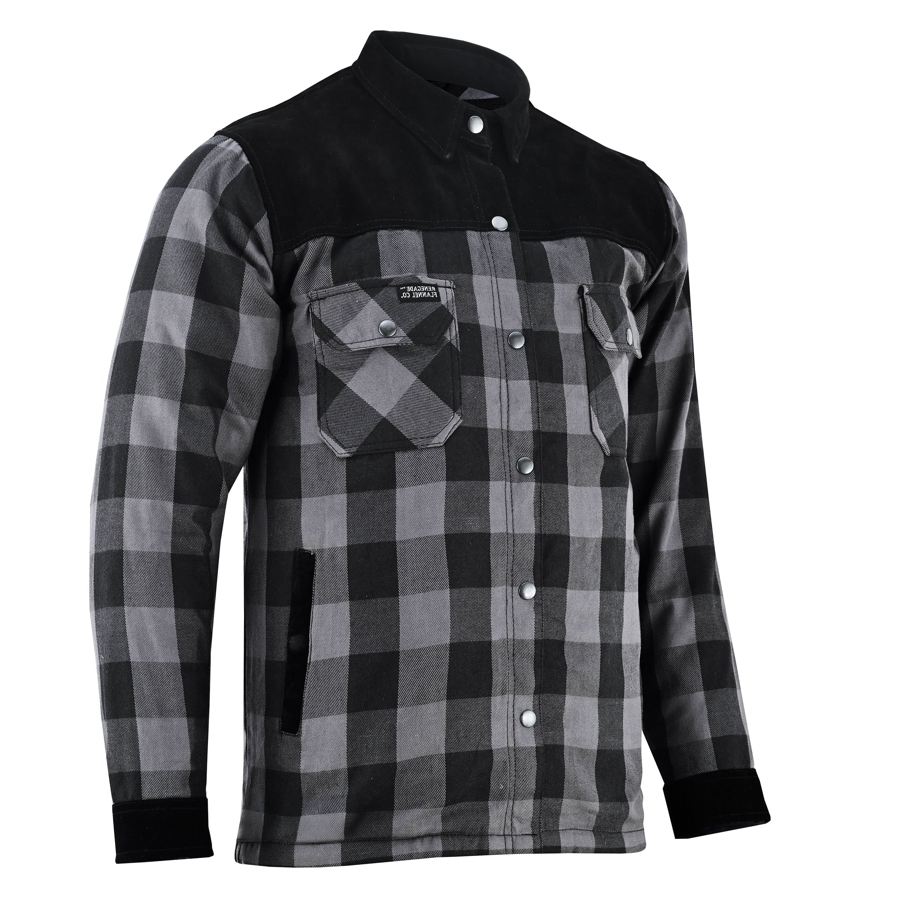 Grindstone™ Grey Men’s Flannel Shirt