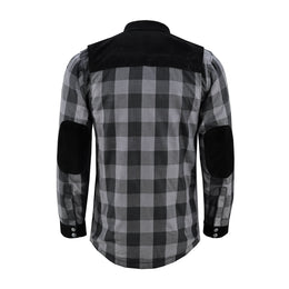 Grindstone™ Grey Men’s Flannel Shirt