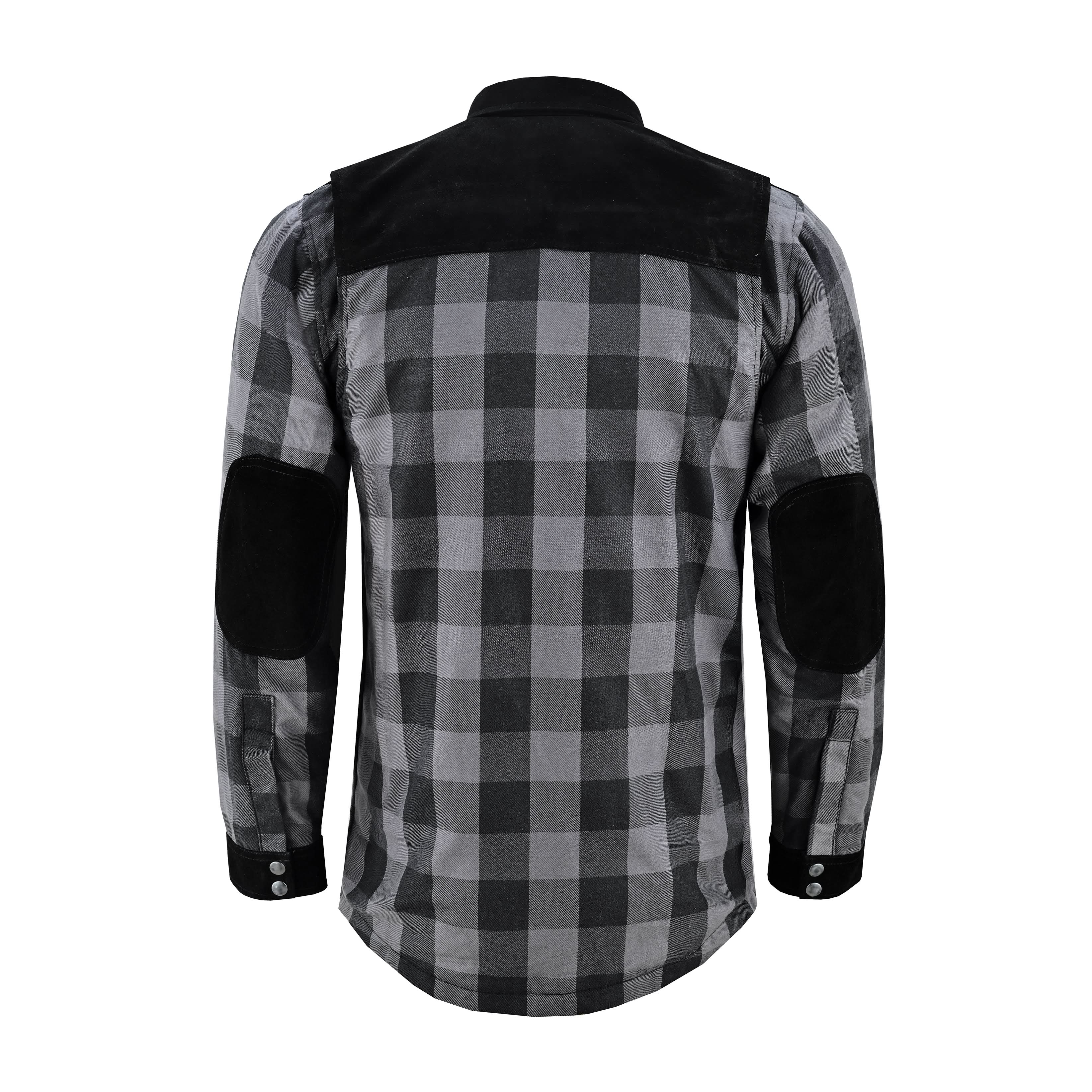 Grindstone™ Grey Men’s Flannel Shirt