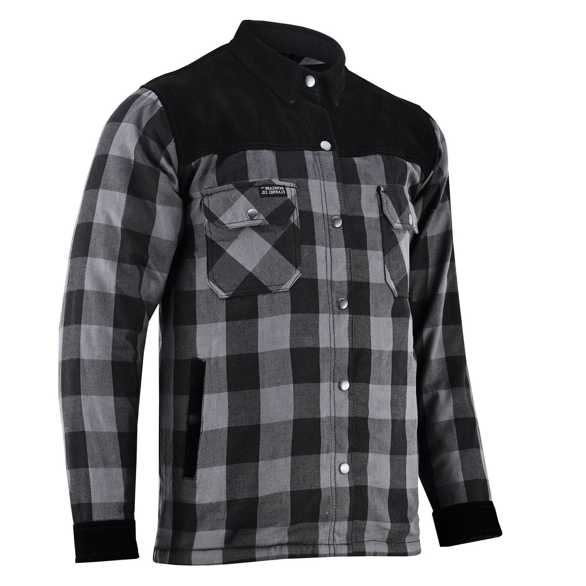 Grindstone Grey Men’s Flannel Shirt