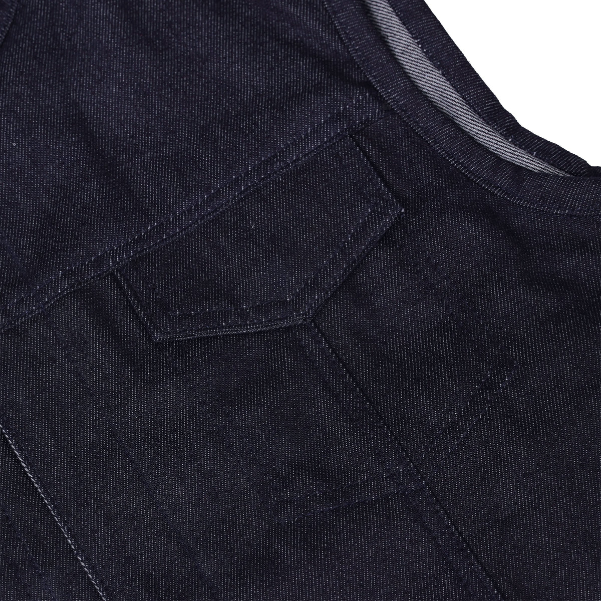 Hardline Mens Denim Motorcycle Vest