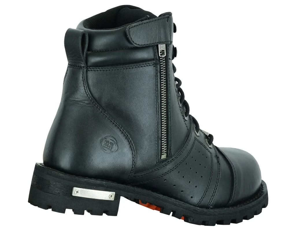 Hardtrack Men's 6" Leather Boots – Black