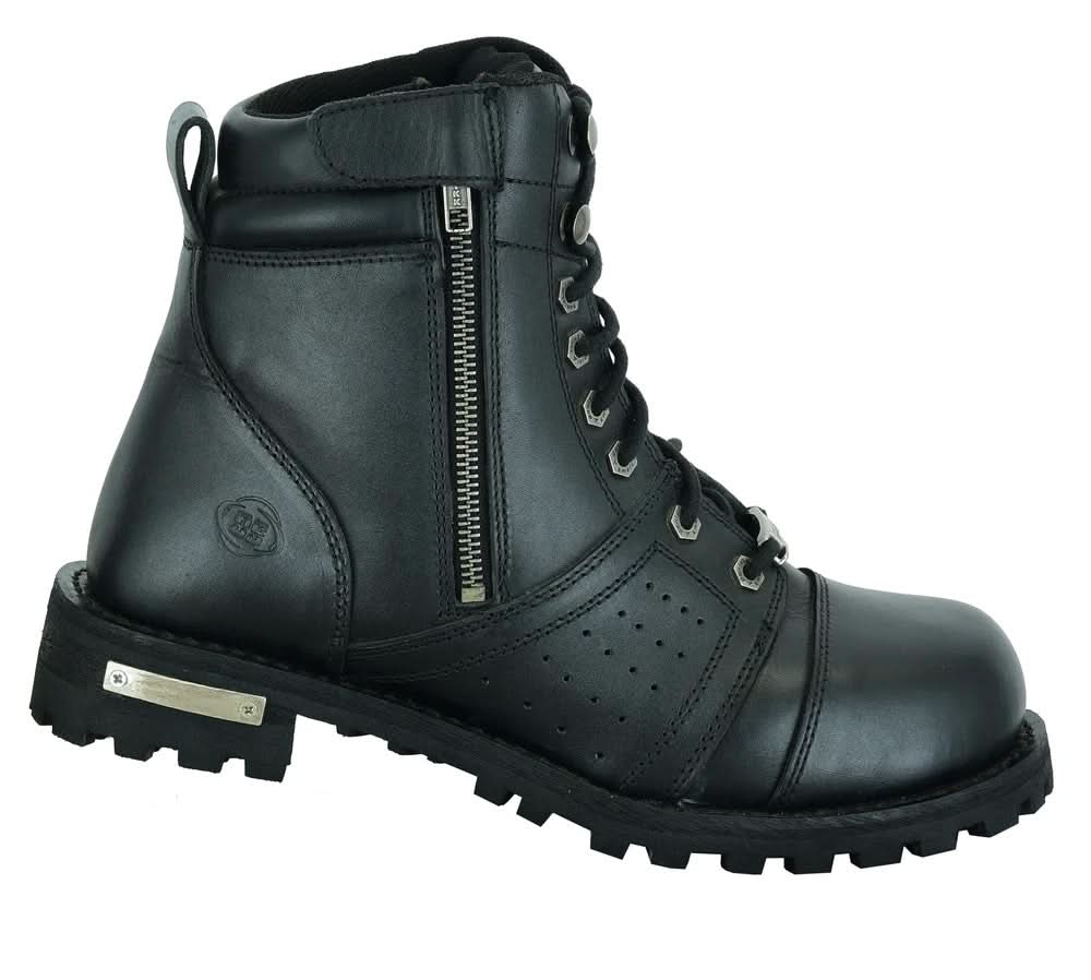 Hardtrack Men's 6" Leather Boots – Black
