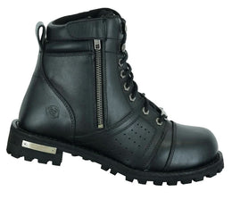 Hardtrack Men's 6" Leather Boots – Black