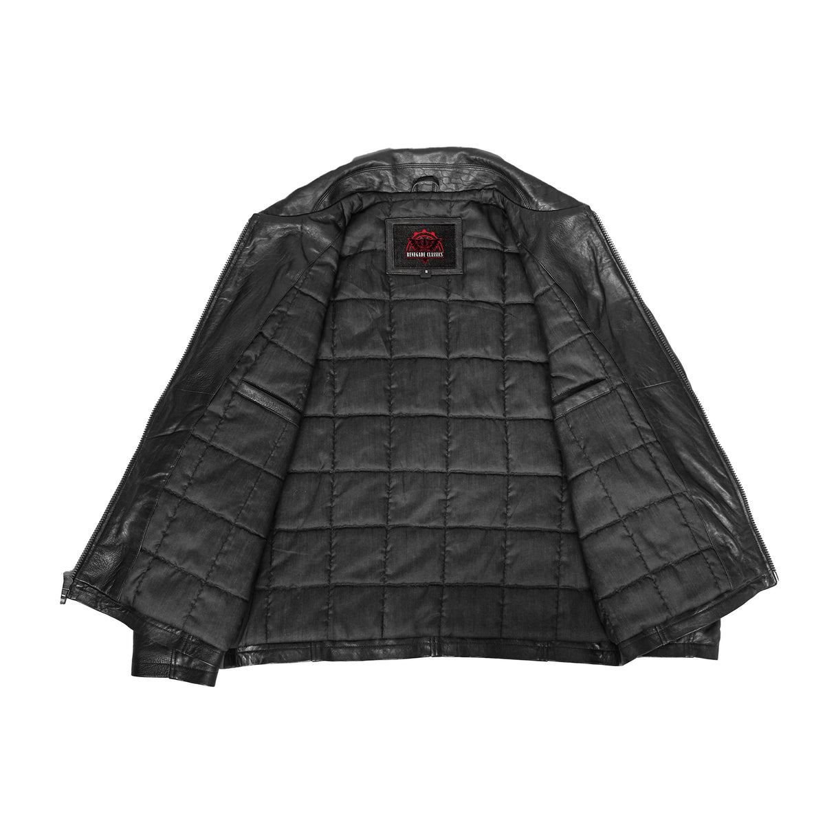 Harvey™ Men's Leather Motorcycle Jacket