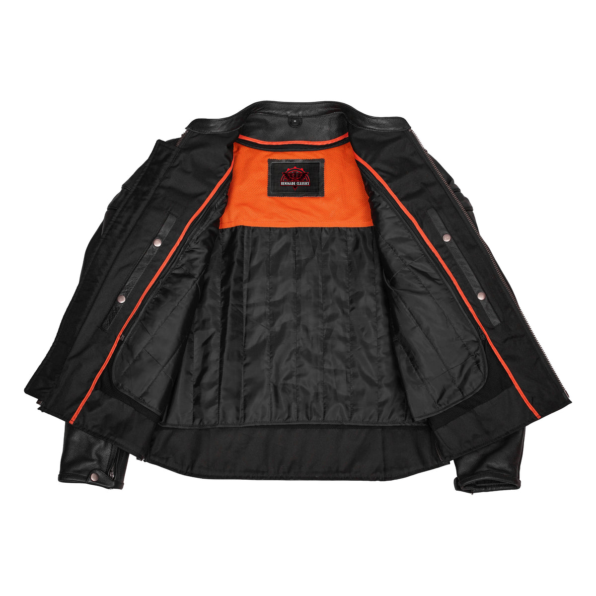 Havoc™ Men's Leather Motorcycle Jacket