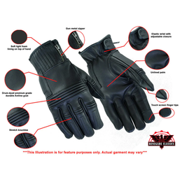 HeatShield™ Men's leather  gloves