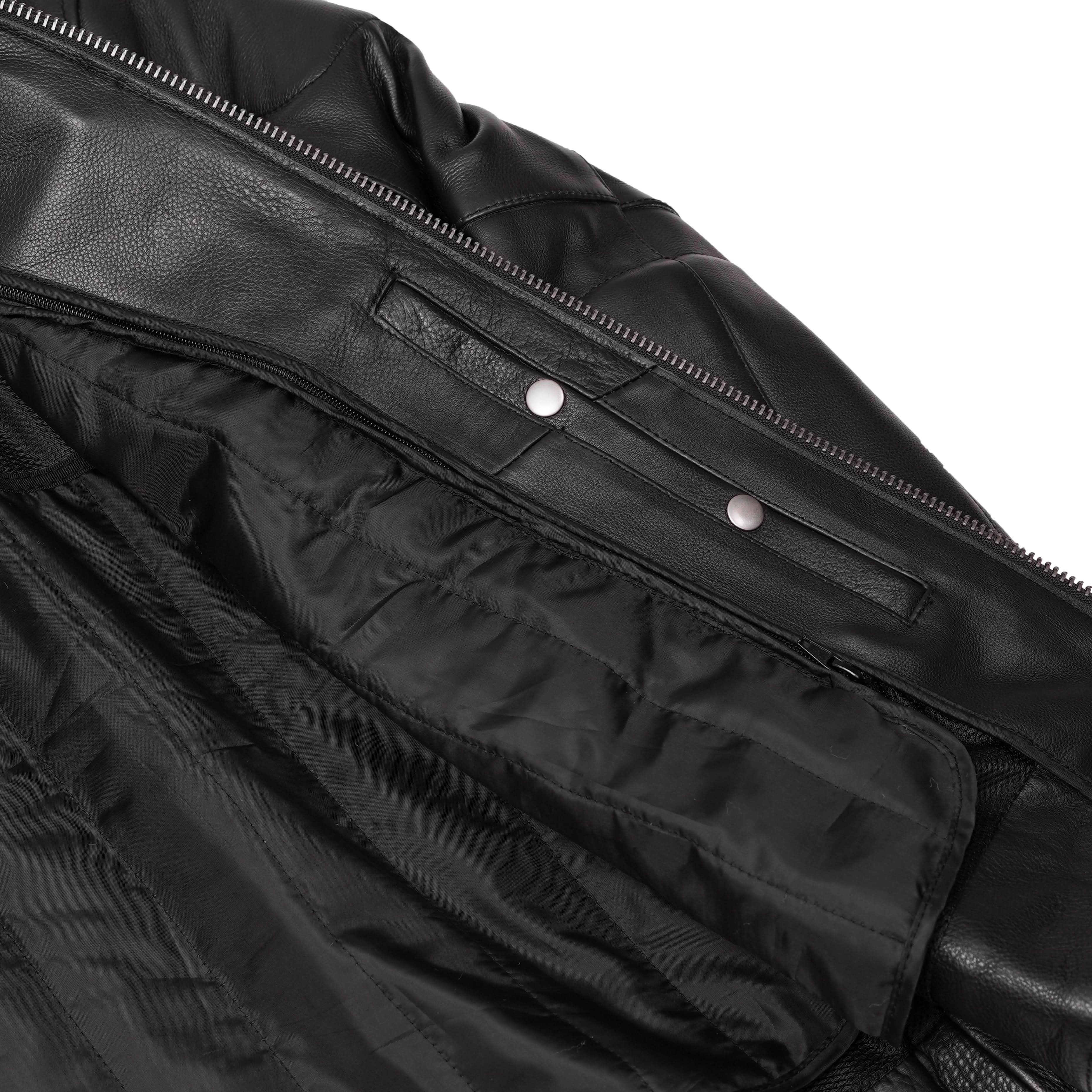 Tarmac™ Mens Leather Motorcycle Jacket