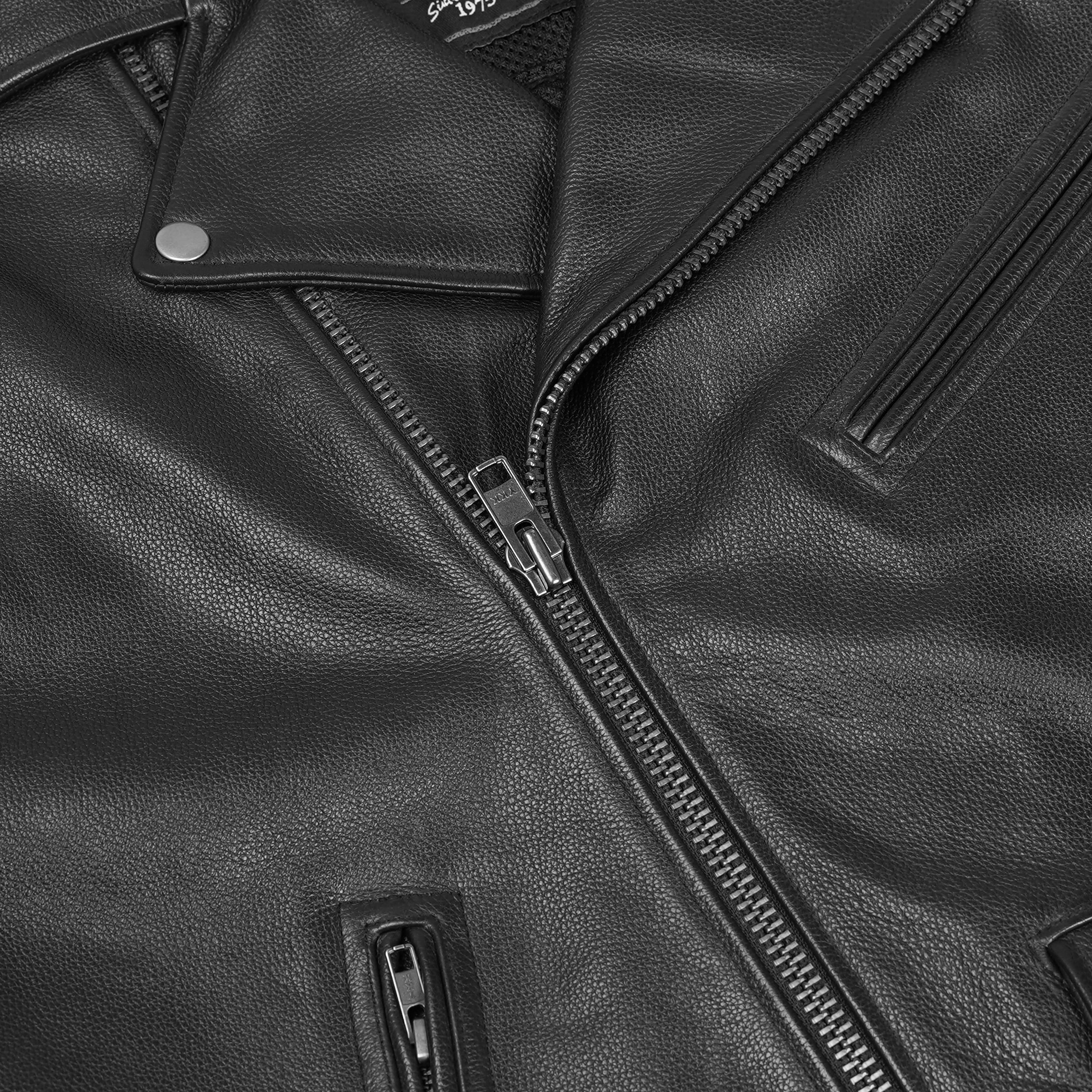Cruze™ Mens Leather Motorcycle Vest