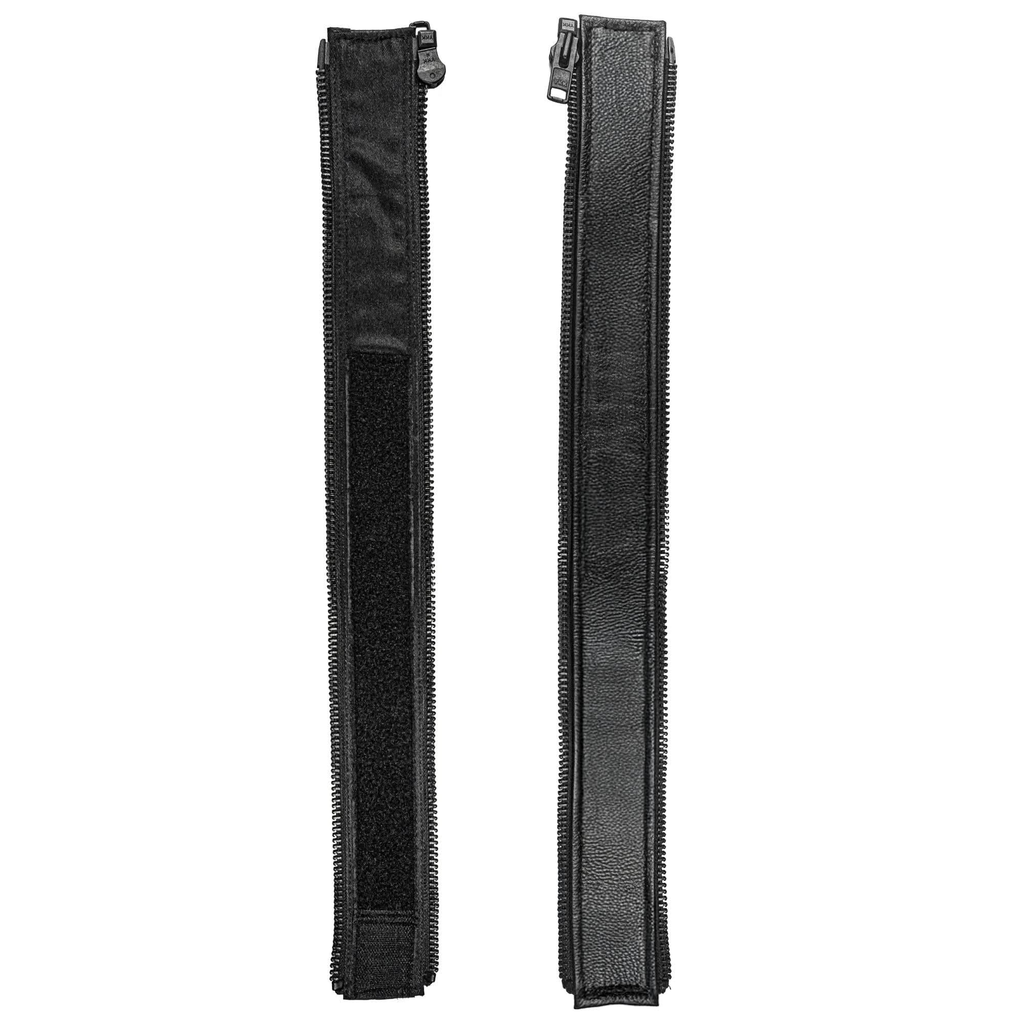 VXP505 Men's Black Universal Vest Expander Panel with Black Oxides Zip vest expanders Renegade Classics