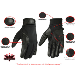 HybridGrip™ mens motorcycle gloves